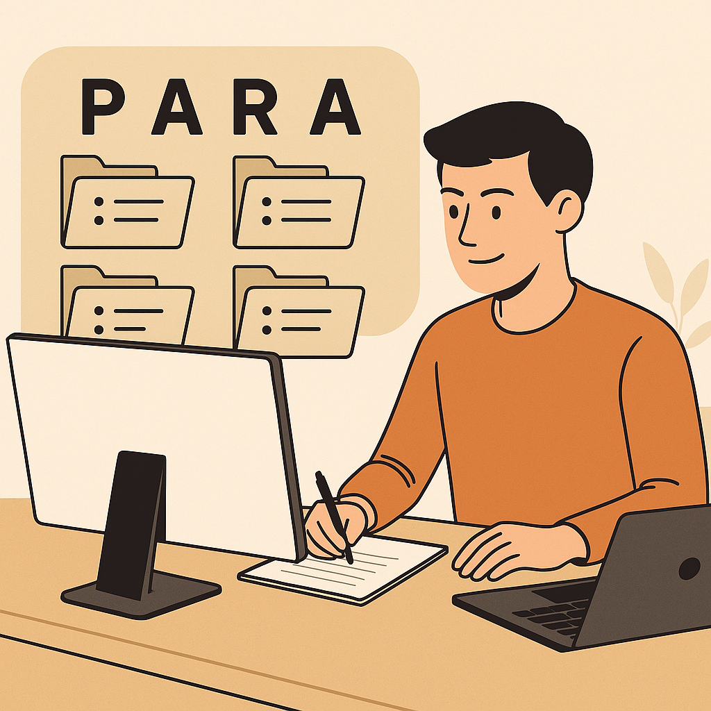 PARA 시스템으로 폴더부터 생각까지 정리하는 법